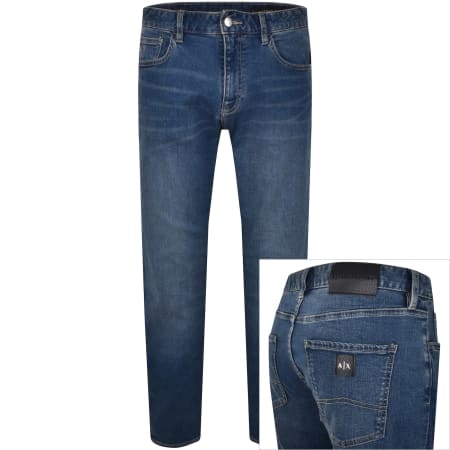 Armani Exchange J14 Skinny Fit Jeans Blue Mainline Menswear